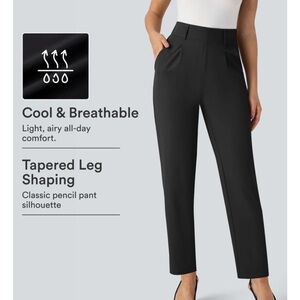 Halara Flex™ High Waisted Pocket Solid Work Tapered Pants